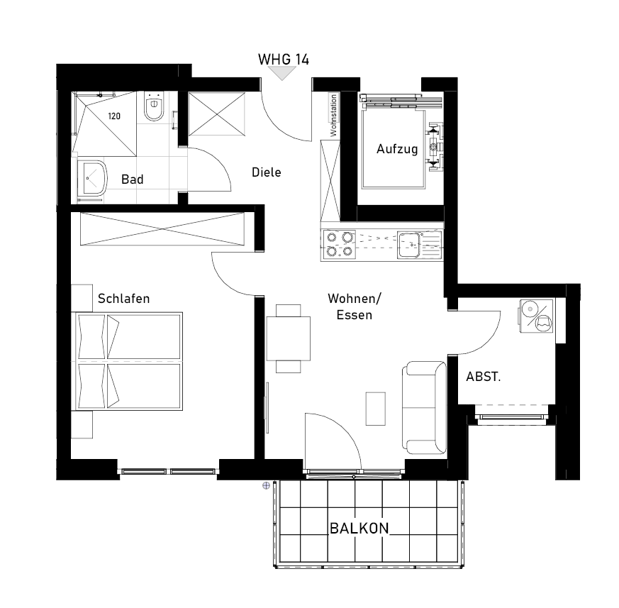 Wohnung Nr. 14