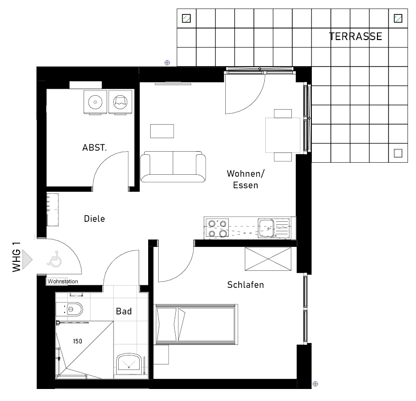 Wohnung Nr. 1